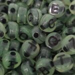 CUENTA PLÁSTICA PLANA ABECEDARIO. LUMINOSAS 7MM.
X 500 GRS. - Imagen 2