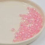 BOLSA BOLITAS FACETADAS ROSA 
6MM X 500 GRS. (21-30)