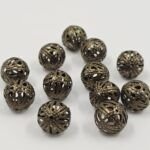 FILIGRANA METAL 12MM BRONCE  (125 UNID APROX)