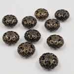 FILIGRANA METAL BRONCE 23*13MM  X 500 GRS.