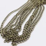 CADENA DE ALAMBRE BRONCE ESLABÓN 7 X 5MM X 100 MTS.