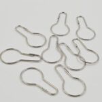 GANCHO PERITA GRANDE, NIQUEL 33*59MM x 250 UNIDADES.