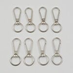 MOSQUETÓN NIQUEL 17*46MM X 100 UNIDADES.