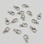 MOSQUETÓN NIQUEL 16*9MM.
 X 250 UNIDADES.