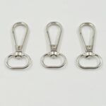 MOSQUETÓN NÍQUEL 20*42 MM X 100 UNIDADES.