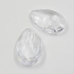 CAIREL COLGANTE ACRILICO FACETADO  ALMENDRA 50MM
X 500 GRS - Imagen 2