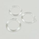 ARO DE VIDRIO 4 CM.
X 24 UNIDADES.