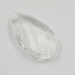 COLGANTE ALMENDRA VIDRIO TRANSPARENTE 75MM. PACK X 6 UNIDADES.(MA 15-31) - Imagen 2