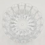 CALOTA DE VIDRIO TRANSPARENTE 25 CM AGUJERO CENTRAL.
X 13 UNIDADES. - Imagen 3