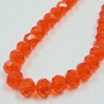 CRISTAL DE ROCA DONA 9MM NARANJA.
X 1 TIRA.