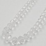 CRISTAL DE ROCA DONA 9MM TRANSPARENTE.
X 1 TIRA.