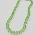 CRISTAL DE ROCA DONA 7MM VERDE.
X 1 TIRA. - Imagen 2