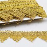 PASAMANERIA GOLD 3.5 CM DE ANCHO.
X 10 YARDAS