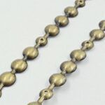 TIRA DE TACHAS BRONCE 16MM X 1 METRO CADA TIRA.PACK X 25 MTS MAS TACHAS PARA COLOCACIÓN. - Imagen 2