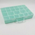 MALETIN ORGANIZADOR 23 DIVISIONES VERDE AQUA.