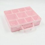 MALETIN ORGANIZADOR 11 DIVISIONES ROSA.