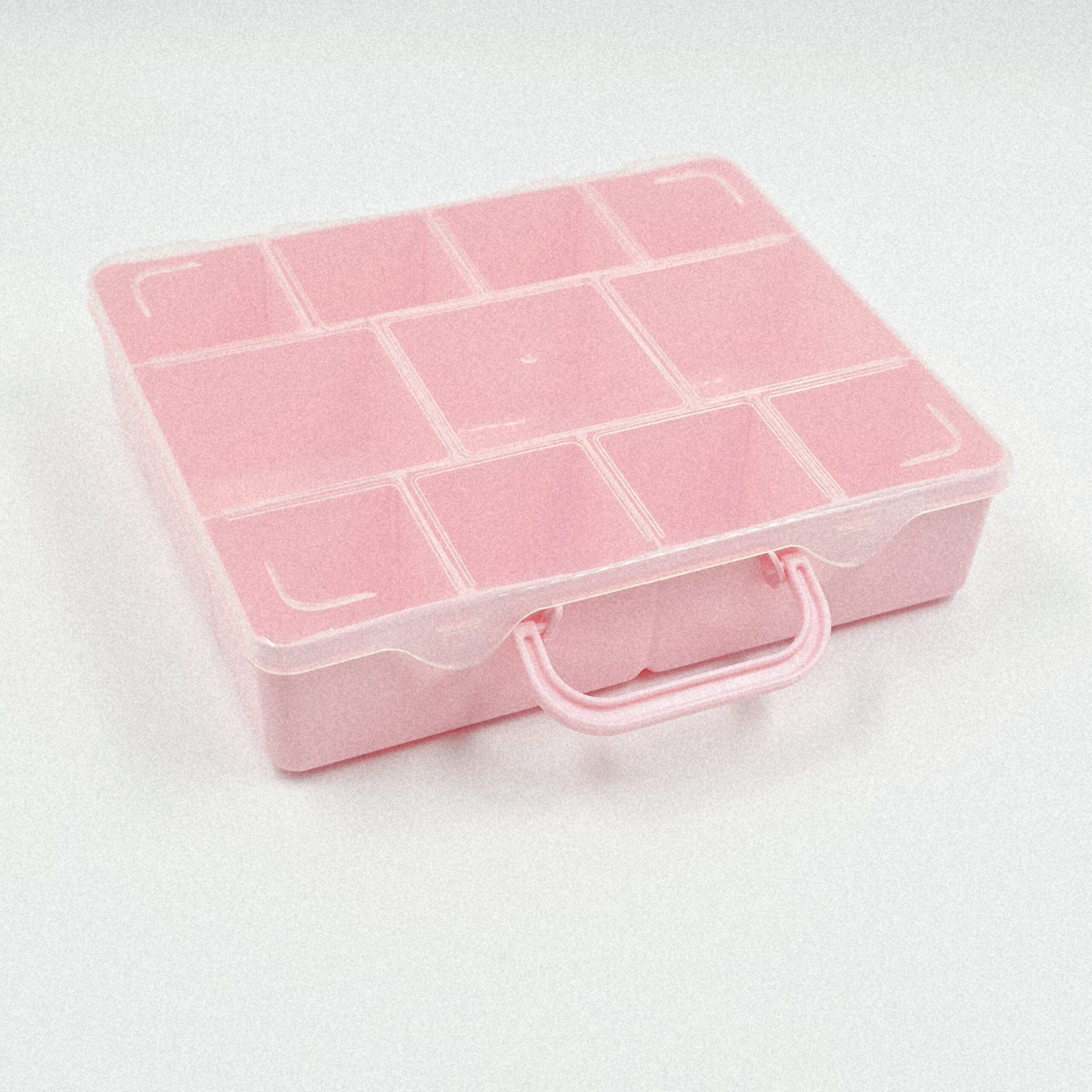 2025/02/1000634448-scaled.jpg MALETIN ORGANIZADOR 11 DIVISIONES ROSA. - Imagen 1