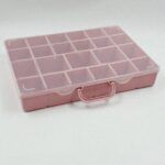 MALETIN ORGANIZADOR 23 DIVISIONES ROSA VIEJO.