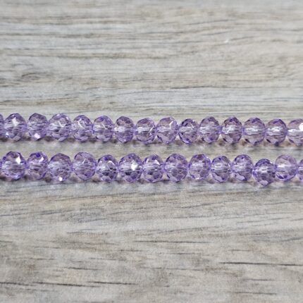 CRISTAL DE ROCA 6 MM DONA X TIRA