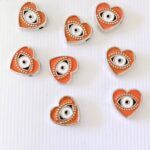 DIJES 581PASANTE OJO TURCO ♡  NARANJA x 12 UNIDADES