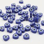 BOLSA DE FIMUS CORAZÓN OJO TURCO X 1000 UNIDADES.