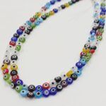 OJO TURCO DE VIDRIO 6 MM MULTICOLOR X TIRA (EMC 18-1-1)