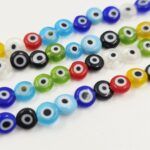 OJO TURCO DE VIDRIO 6 MM MULTICOLOR X TIRA (EMC 18-1-1) - Imagen 2