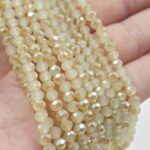 CRISTAL DE ROCA DONA 4MM.
X 1 TIRA.
(KA #80) - Imagen 2