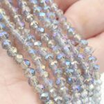 CRISTAL DE ROCA DONA 4MM. 
X 1 TIRA
(KA #83) - Imagen 2