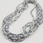 CRISTAL DE ROCA DONA 4MM.
X 1 TIRA. 
KA #84