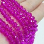 CRISTAL DE ROCA DONA 6MM.  
X 1 TIRA.
KA 98 - Imagen 2