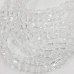 CRISTAL DE ROCA CUBOTRANSPARENTE 4MM.
X 1 TIRA.
KA #70 - Imagen 2