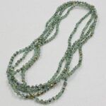 CRISTAL DE ROCA CILINDRO 6MM.
X 1 TIRA.