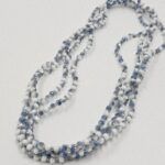 CRISTAL DE ROCA CILINDRO 6MM. 
X 1 TIRA.