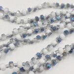 CRISTAL DE ROCA CILINDRO 6MM. 
X 1 TIRA. - Imagen 2