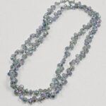 CRISTAL DE ROCA GOTA 4*6MM. 
X 1 TIRA. - Imagen 2