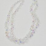 CRISTAL DE ROCA GOTA TORNASOL 4*6MM.
X 1 TIRA. - Imagen 2