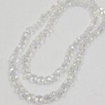 CRISTAL DE ROCA FLOR  TRABSPARENTE 6MM.
X 1TIRA. - Imagen 2