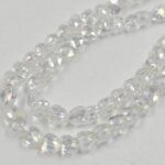 CRISTAL DE ROCA CORAZÓN TRANSPARENTE TORNASOL 6MM.
X 1 TIRA.
KA #112