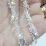 CRISTAL DE ROCA OSITO TRANSPARENTE TORNASOL
8*10 MM.
X  1 TIRA. - Imagen 2