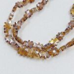 CRISTAL DE ROCA OSITO CARAMELO 8*10MM.
X 1 TIRA. - Imagen 2