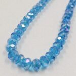 CRISTAL DE ROCA DONA 12MM CELESTE.
X 1 TIRA.
KA #74 - Imagen 2