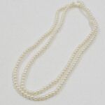 PERLAS DE VIDRIO CHAMPAGNE 4 MM.
X 1 TIRA. - Imagen 2