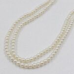 PERLAS DE VIDRIO CHAMPAGNE 4 MM.
X 1 TIRA.