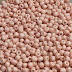 MOSTACILLÓN DE VIDRIO 4MM TONO SALMÓN x 500 GRS.