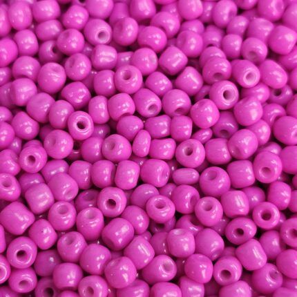 MOSTACILLÓN DE VIDRIO 4MM TONO FUCSIA x 500 GRS.