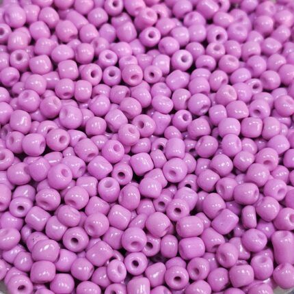 MOSTACILLÓN DE VIDRIO 4MM TONO ROSA x 500 GRS.
