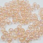 BOLSA PERLAS SALMÓN TORNASOL. 6MM X 500 GRS (21-29-1) - Imagen 2