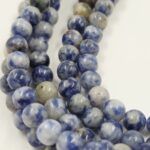 PIEDRA NATURAL SODALITA AZÚL. BOLITA 6MM X UNA TIRA 38 CM.(EMA 22-1) - Imagen 2