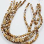 PIEDRA NATURAL AGATA BOLITA 6MM X UNA TIRA 38 CM.(EMA 22-11)